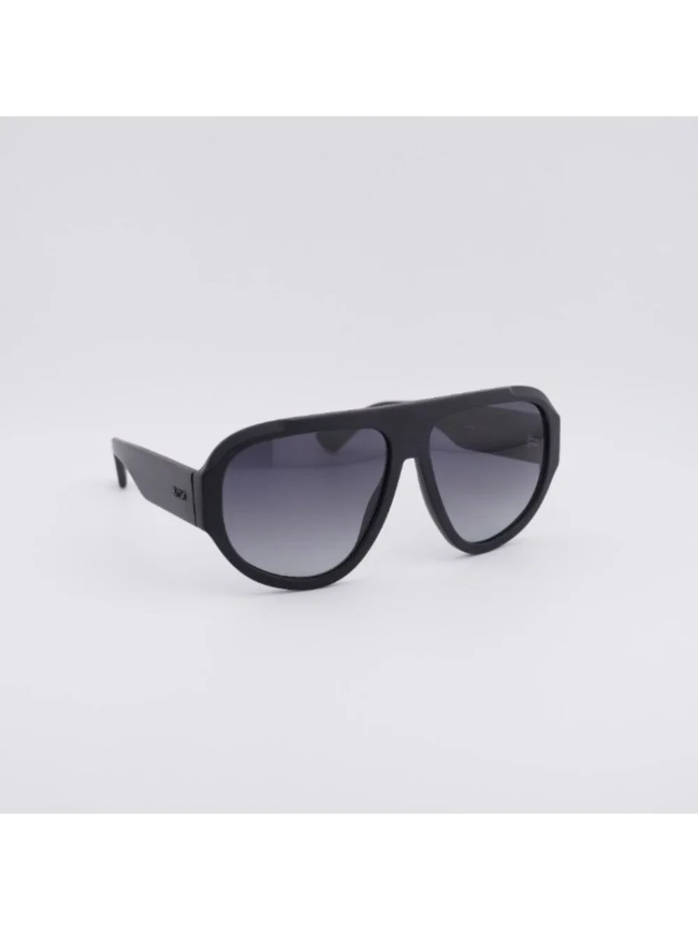 Moschino MOS183/S 0003 9O Sunglasses Matte Black Aviator Frame, Grey Gradient